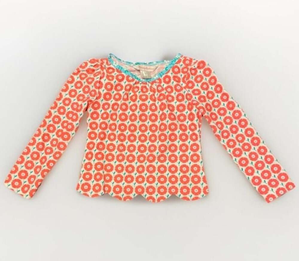 Girls Rash Guard/Swim Top Bright Floral Long Sleeve Swim Top Tommy Bahama 3T